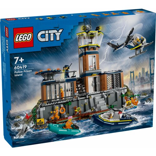 Lego city 60419 policijsko zatvorsko ostrvo Slike