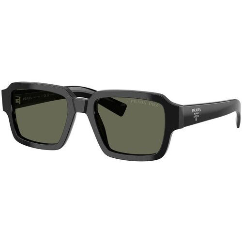 Prada PR02ZS 1AB03R Polarized ONE SIZE (52) Črna/Zelena Cene