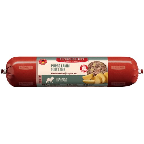  Ekonomično pakiranje Fleischeslust Sensitive 12 x 800 g - Čista janjetina s krumpirom Cene