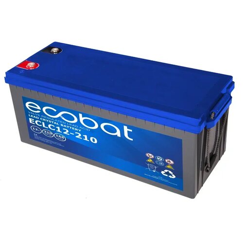  Baterija Ecobat Lead Crystal 12V, 200Ah, VRLA, bez održavanja Cijene