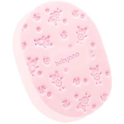 BabyOno spužva za kupanje, roza Slike
