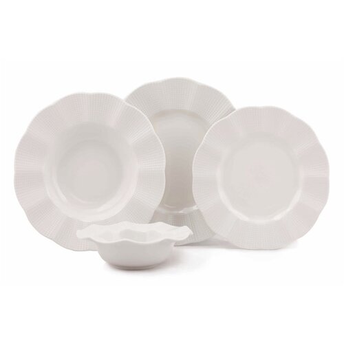 K&amp;uuml;tahya Porselen 24-delni komplet porcelanastih posod Viktor Slike