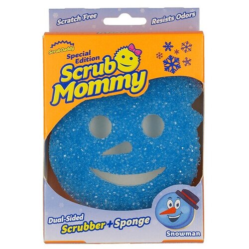  Večnamenska pena Scrub Mommy Snežak (Primerno za: Vse vrste povr&scaron;in, Modra) Cene