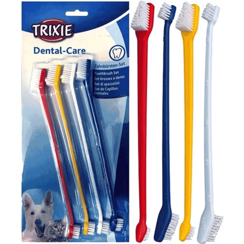 Trixie Četkice za zube Toothbrush, 4 kom Slike