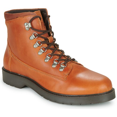 Selected SLHMADS LEATHER BOOT Smeđa Slike