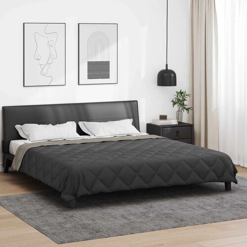 Puni Polna celoletna prevleka Svetlo siva in antracit 220 x 240 cm, (5000147099) Cene