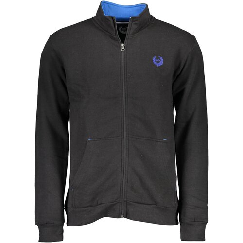 Gianmarco Venturi MEN&amp;amp;#39;S BLACK SWEATSHIRT WITH ZIP Slike