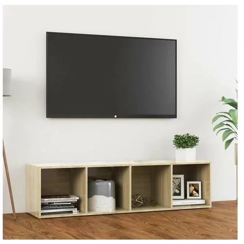  TV omarica sonoma hrast 142,5x35x36,5 cm iverna plošča