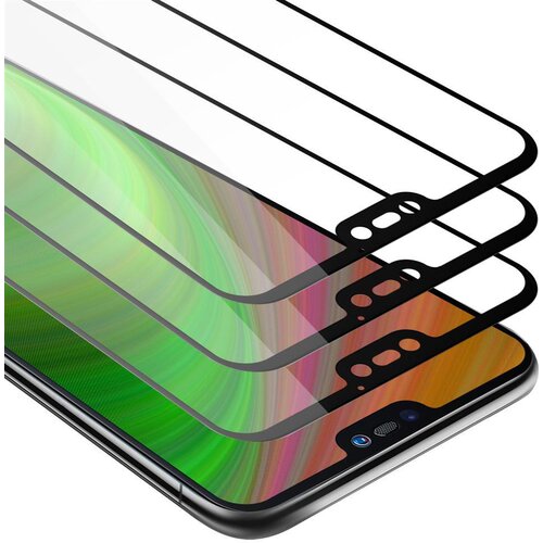  huawei P20 lite 2018/NOVA 3E - za&scaron;čitna folija v transparentno s čarno - 3-pack kaljeno steklo za za&scaron;čito zaslona s trdoto 9H in 3D, (20553277) Cene