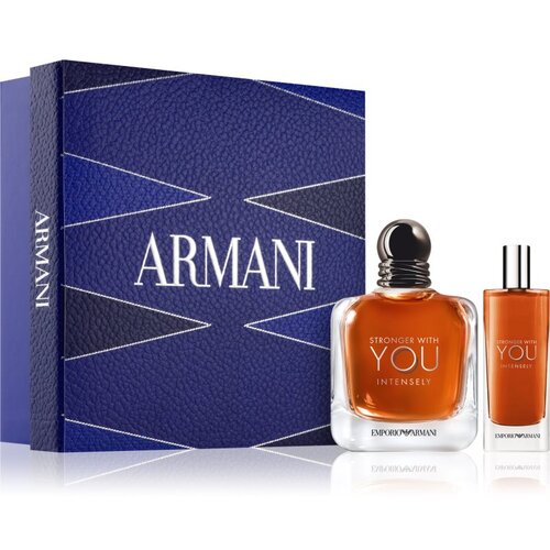 Armani Emporio Stronger With You Intensely darilni set za mo&scaron;ke Cene