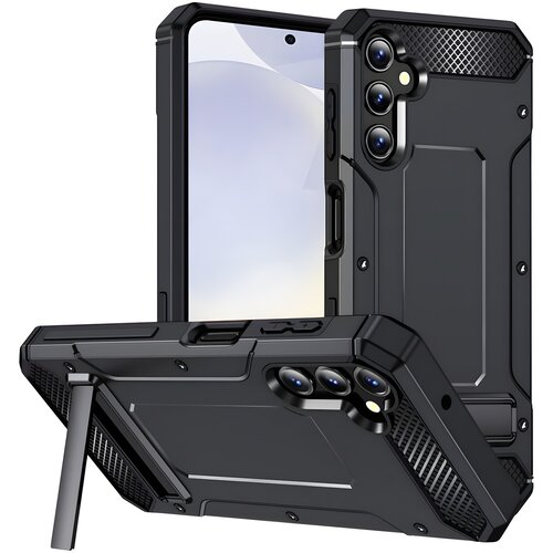 Techsuit Puzdro Hybrid Armor Kickstand pre Samsung Galaxy S24 Plus - Crna Cijene