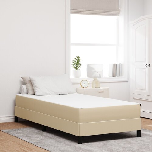 vidaXL Pocket Spring Postelja Blazina Svetlo Zelena Siva Srednja 90x200x20 cm Tkanina Cene