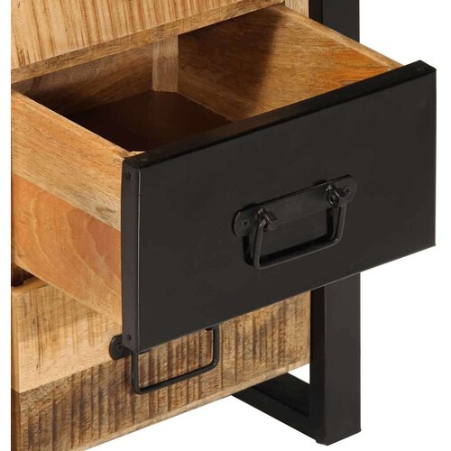 VidaXL Ormar s ladicama 40x40x90 cm Puno grubo drvo Mango Slike