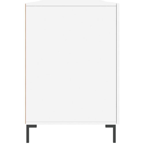  Radni stol bijeli 140 x 50 x 75 cm od konstruiranog drva Slike