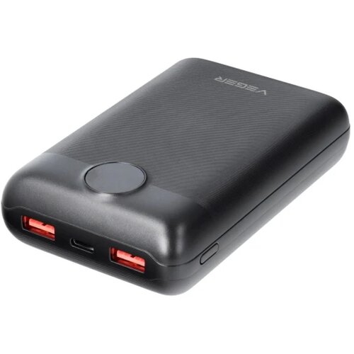 Veger S20 - 20 000mAh LCD Quick Charge PD 22,5W power bank black Cijene