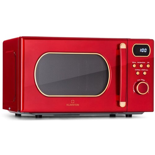 Klarstein Julieta, mikrovalovna pečica z žarom, 20l, 700 / 800 W, Ø25,5 cm, 8 programov Cene