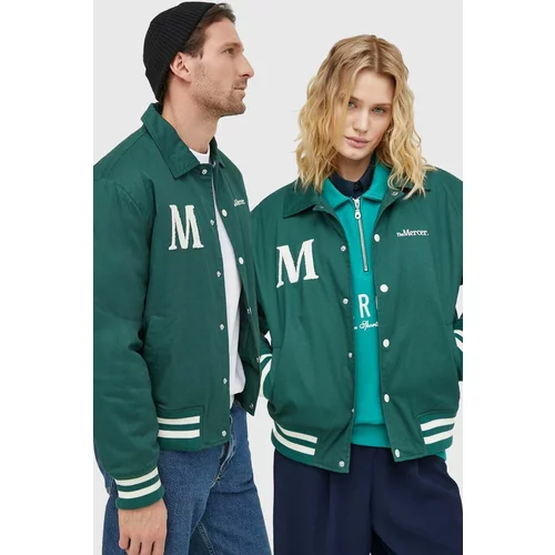 Mercer Amsterdam Pamučna jakna boja: zelena, za prijelazno razdoblje