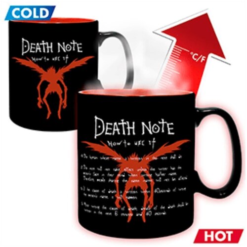 Abystyle Abysse Corp Death Note Heat Change Mug - Kira & Ryuk, večbarvna (Z110240), (20850983) Cene