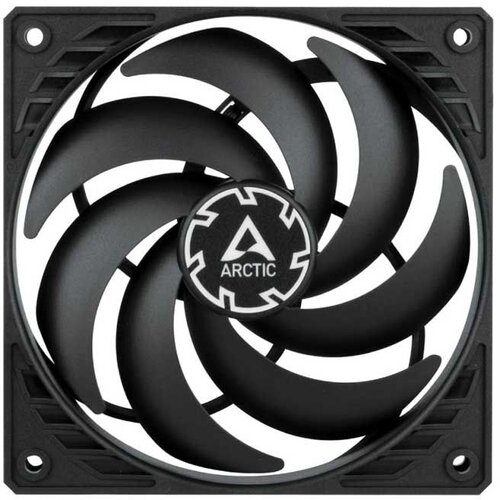Arctic Ventilator P12 Slim PWM PST 3-pack Black Cene