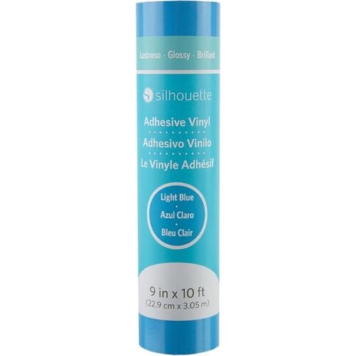 Silhouette Glossy Permanent Vinyl - 22,9 cm x 3 m - Light Blue Cijene