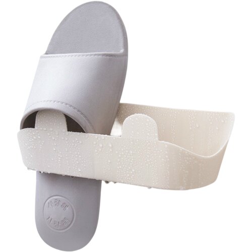 INF Stensko stojalo za čevlje za copate za kopalnico Beige, (21541063) Cene