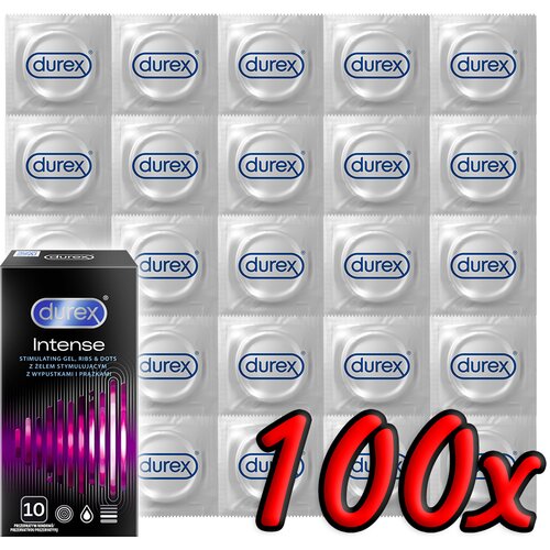 Durex Intense Orgasmic 100 pack Slike