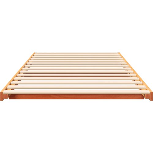  Krevet s daskama Vo&amp;scaron;tano smeđa 90 x 210 cm Masivna borovina Slike