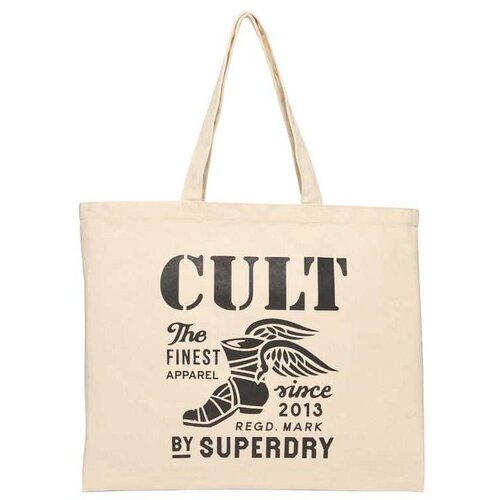 Superdry pamučna ženska torba Cene