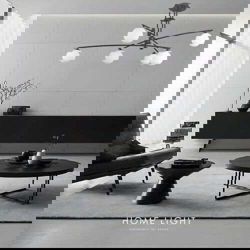 Vesta 376 visilica  6*G9 crna Cene