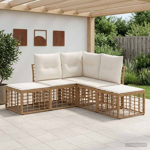  Set vanjskih sofa Prirodna Poliester Cijene