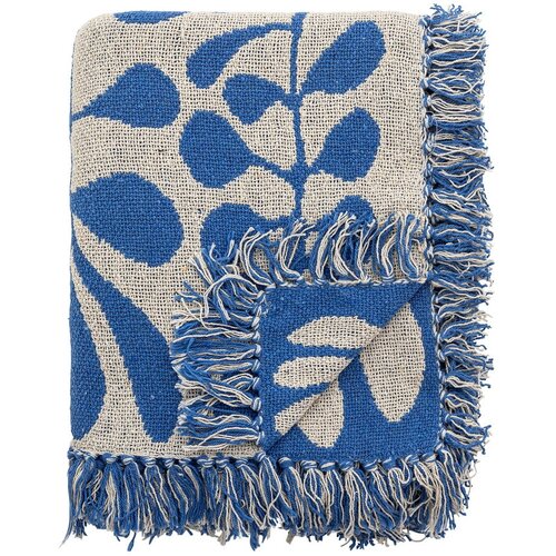 Bloomingville Modra odeja 130x160 cm Nevine &amp;ndash; Slike