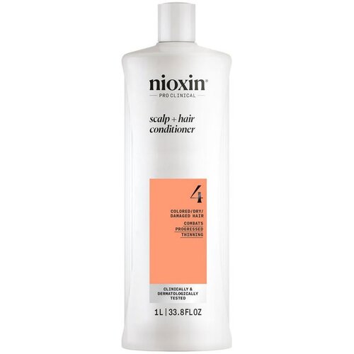 Nioxin System 4 - Regenerator - Obojena i o&amp;scaron;tećena kosa s naprednim oslabljivanjem 1000 ml Slike