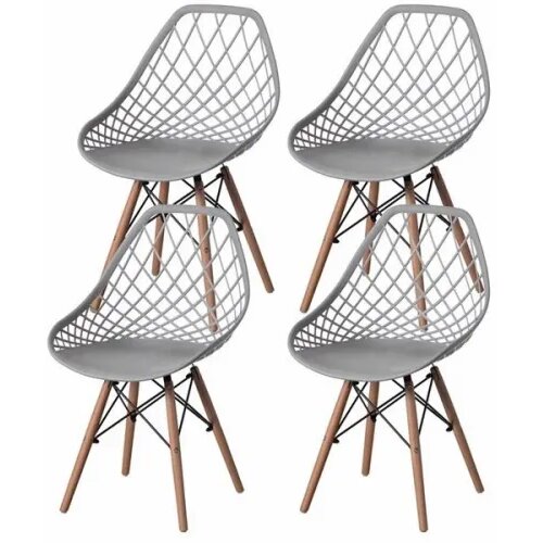 Roma set 4 stolice grey Cene