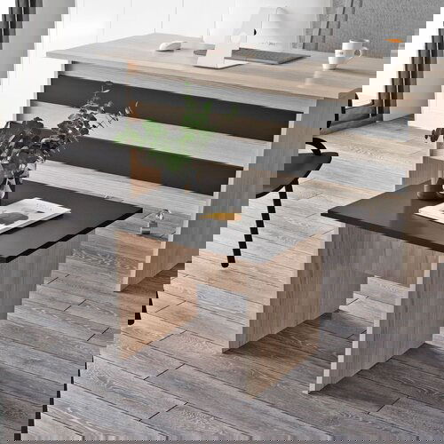  Vo2-Ob OakBlack Coffee Table Slike