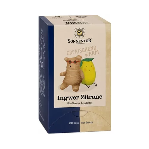 Sonnentor Ingverjev čaj z limono