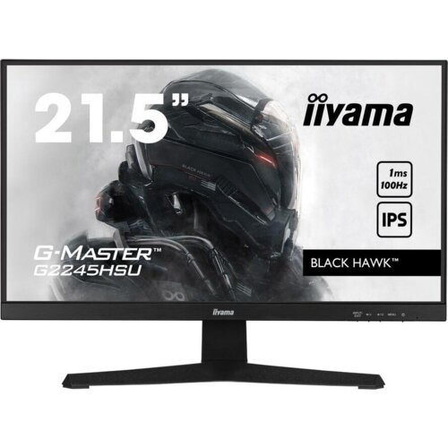 Iiyama G-MASTER G2245HSU-B2 LED zaslon 55,9 cm (22") 1920 x 1080 pikslov Full HD Črna Cene
