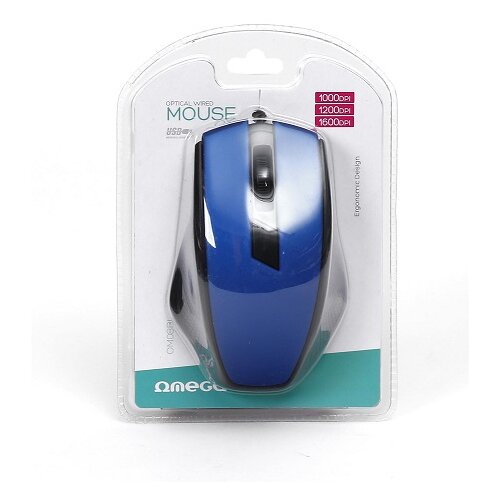 Omega OM08BL plavi miš Cene