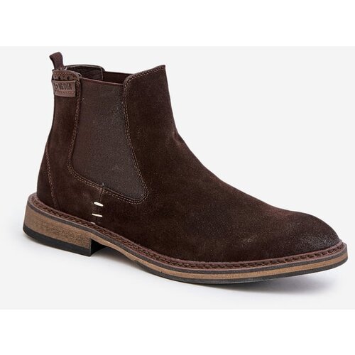 Big Star Suede Ankle Boots Men Slike