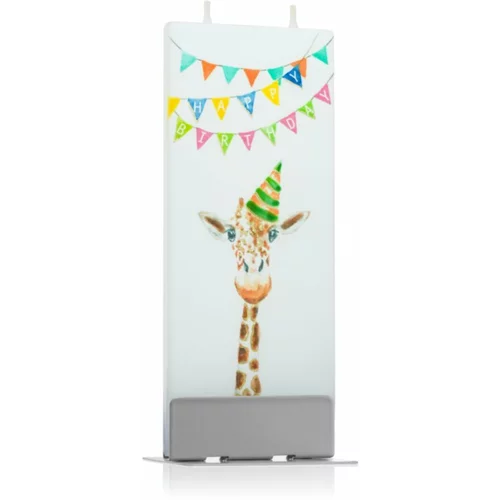 Flatyz Greetings Happy Birthday Giraffe sveča 6x15 cm