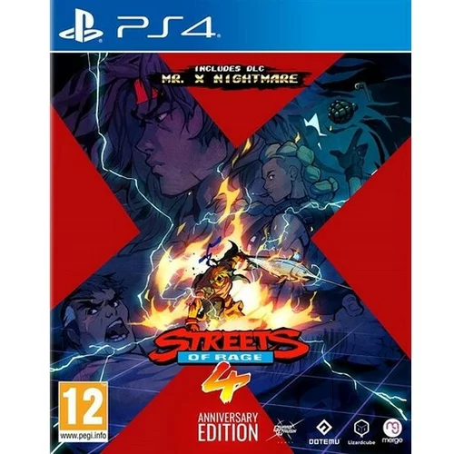 Merge Games Streets Of Rage 4 - Anniversary Edition (ps4)