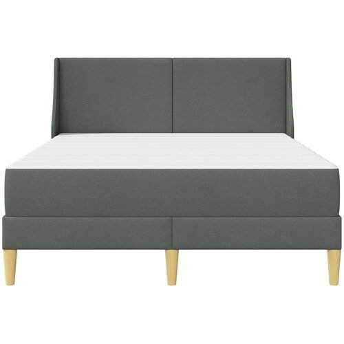  Okvir kreveta s madracem Tamnosiva 140 x 190 cm Poliester Slike