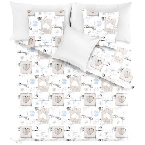 Edoti prekrivač za krevet sa srcima tender A548 Slike