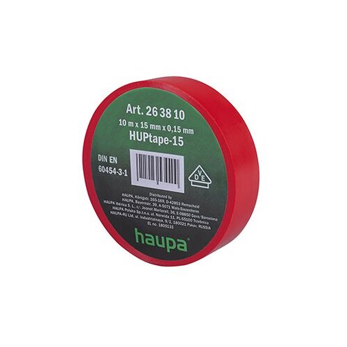 Traka izolir 15x10 , crvena HAUPA Cijene