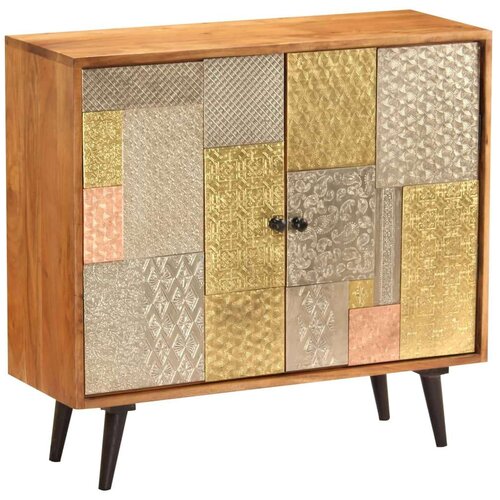 vidaXL Komoda od masivnog bagremovog drva 80 x 30 x 75 cm Cene