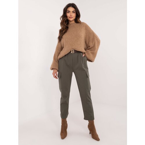 Och Bella Trousers-TW-SP-BI-6-1313.47-khaki Cene