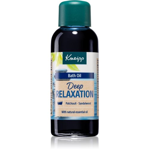 Kneipp deep Relaxation Bath Oil Patchouli &amp;amp; Sandalwood opu&amp;scaron;tajući uljni gel za tu&amp;scaron;iranje 100 ml Slike