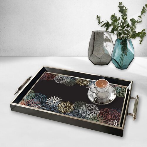 Aberto Design Poslužavnik TPG9792 50 x 29 x 3.5 cm, Šareni Cene