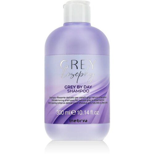 Inebrya GREYlosophy Grey By Day Shampoo 300 ml &scaron;ampon sivi lasje pobeljeni lasje unisex Cene
