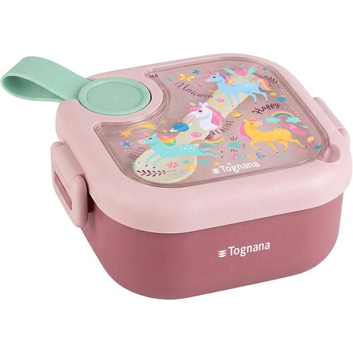 Tognana Kutija za užinu Kid Meeny, 13 cm, Polipropilen, Roze Slike