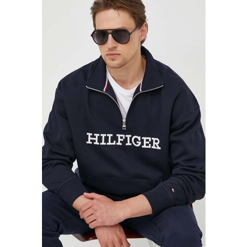 Tommy Hilfiger Dukserica za mu&amp;scaron;karce, boja: bijela, s aplikacijom Slike